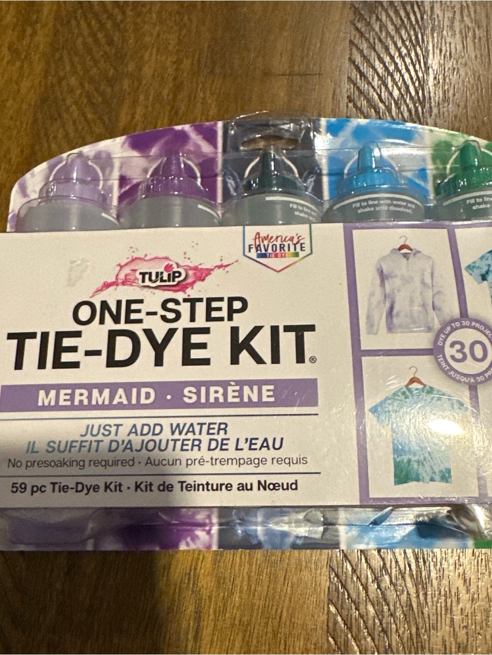 One-Step Tie-Dye Kit - Mermaid Colors